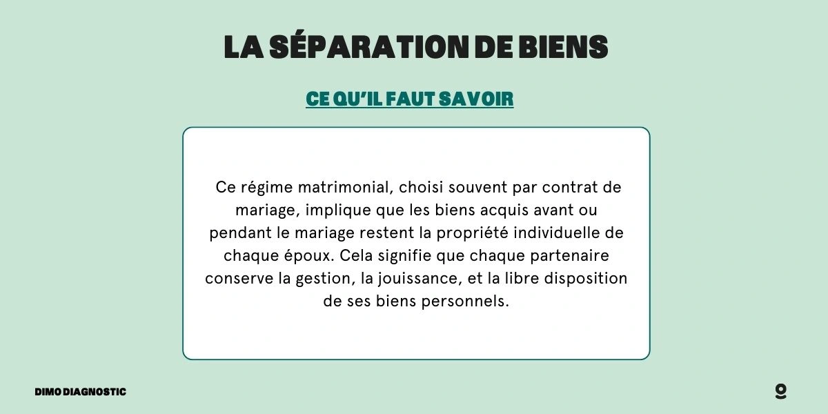 Le régime de séparation de biens : un guide complet